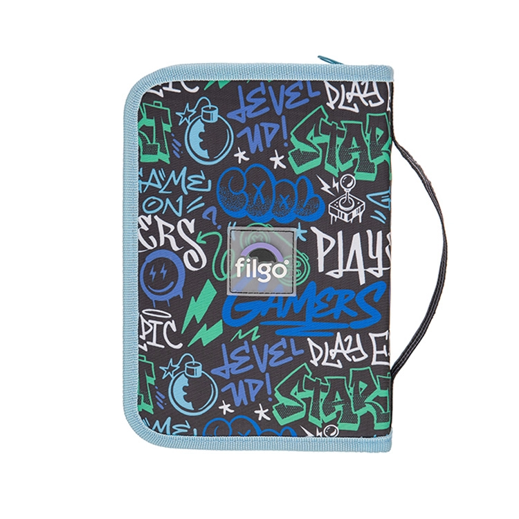 Cartuchera Escolar Filgo 2026 Starpack Rigid Pop It Gamer Art.CA26-RTS-014